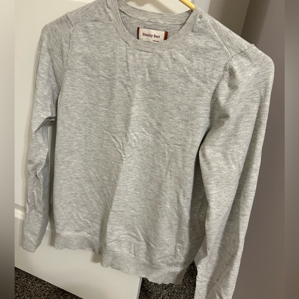Sunday Best Gray Long Sleeve